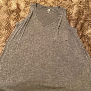 Large oversize tank top